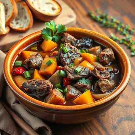 Caribbean Goat Stew